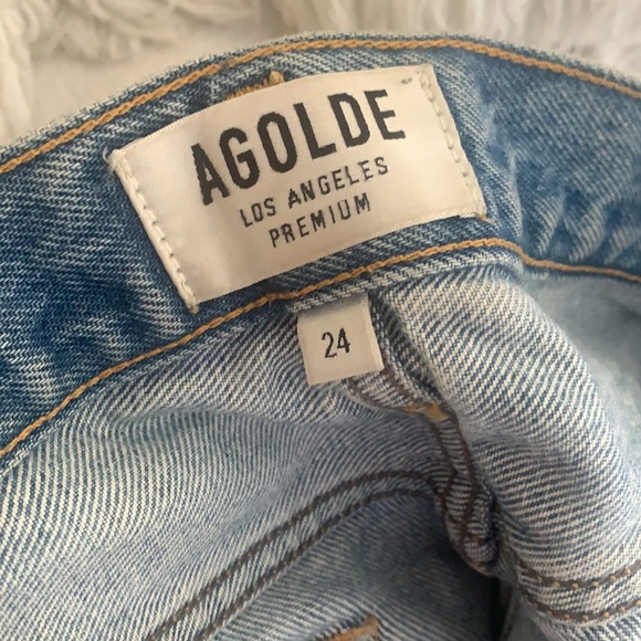 Agolde Parker Shorts - Picture 2 of 2